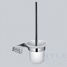 Toilet Brush with Holder & Hook